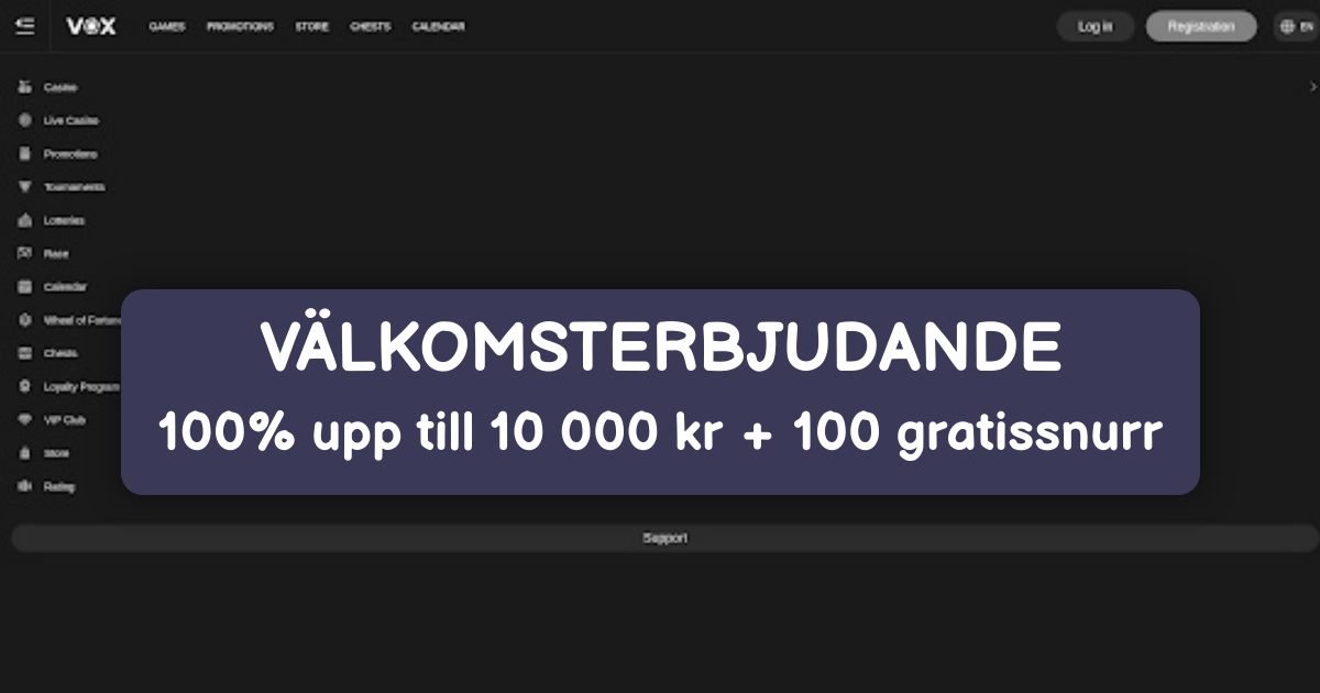 Vox Casino Sverige
